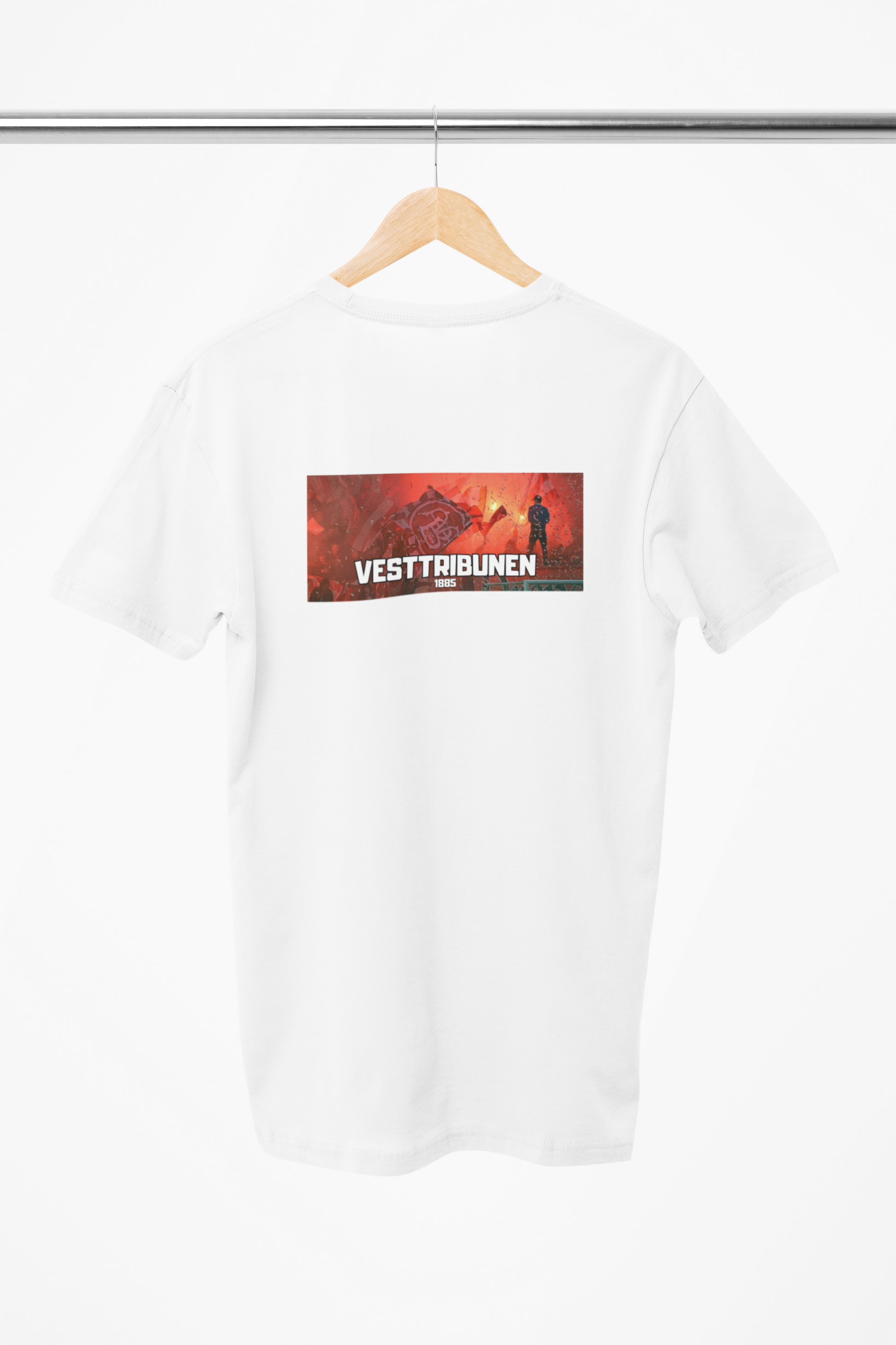 vesttribunen t-shirt, AAB trøje, AAB 1885 t-shirt, Vesttribunen aalborg t-shirt