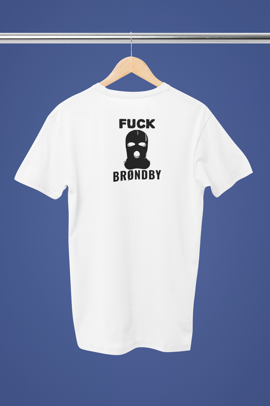 Fuck Brøndby t-shirt hvid